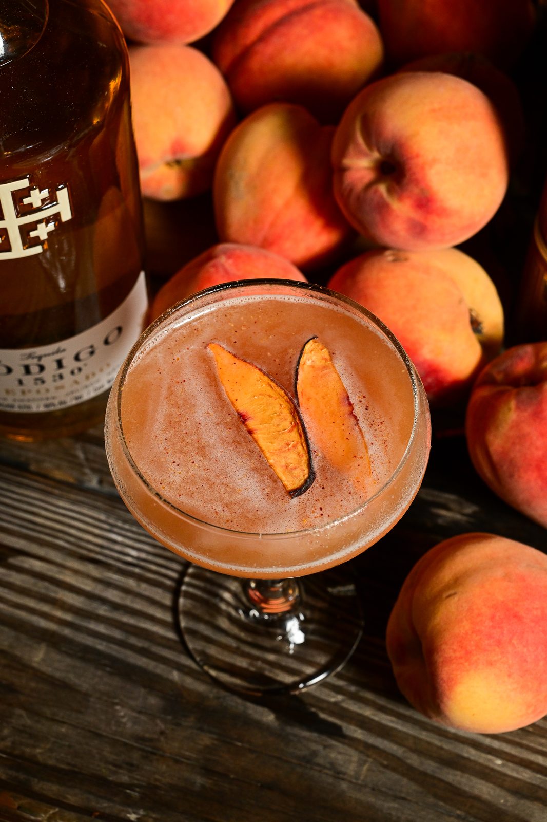 Tito's Handmade Vodka peach coupe — PeachFest 2026